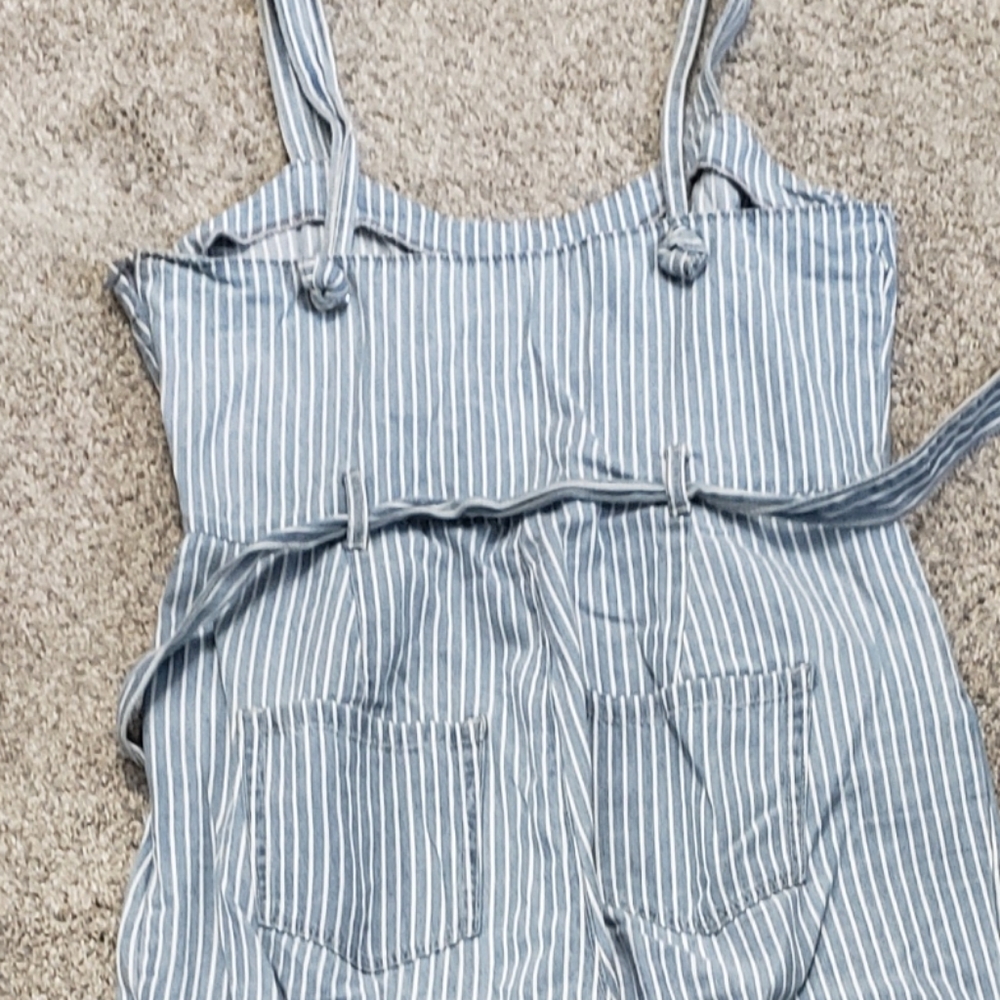 Perfect Summer Long Overalls - Picture 2 of 3